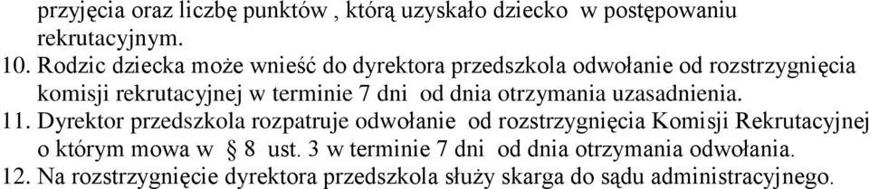 od dnia otrzymania uzasadnienia. 11.