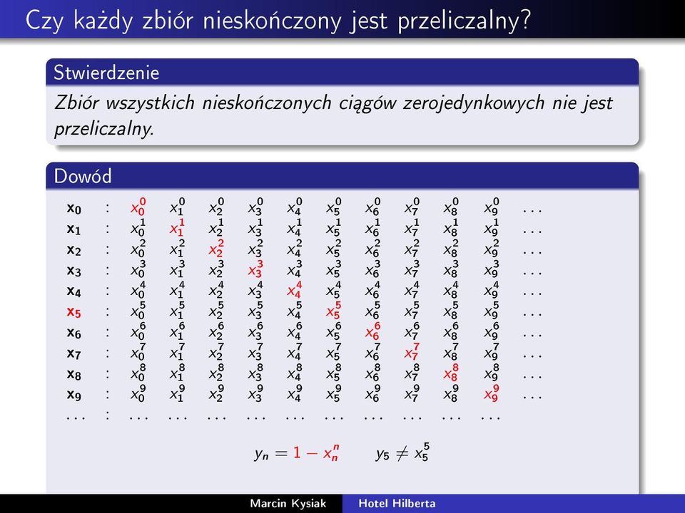 .. x 3 : x0 3 x1 3 x2 3 x3 3 x4 3 x5 3 x6 3 x7 3 x8 3 x9 3... x 4 : x0 4 x1 4 x2 4 x3 4 x4 4 x5 4 x6 4 x7 4 x8 4 x9 4... x 5 : x0 5 x1 5 x2 5 x3 5 x4 5 x5 5 x6 5 x7 5 x8 5 x9 5.