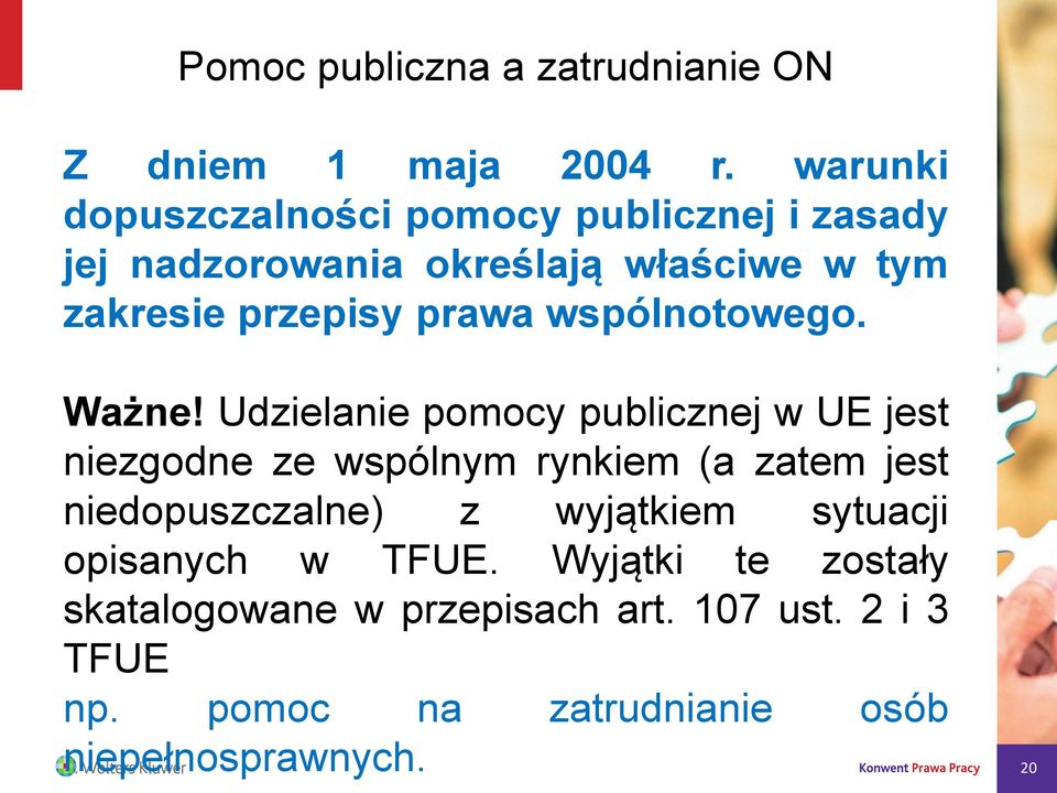 prawa wspólnotowego. Ważne!