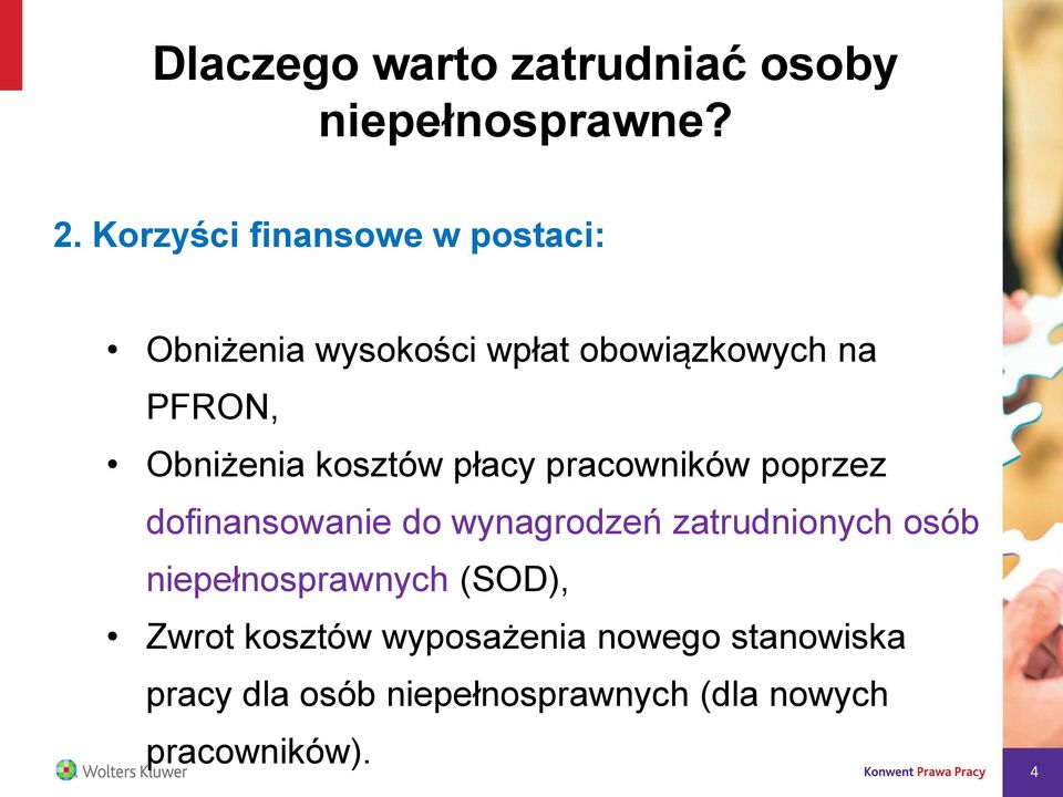 Obniżenia kosztów płacy pracowników poprzez dofinansowanie do wynagrodzeń zatrudnionych