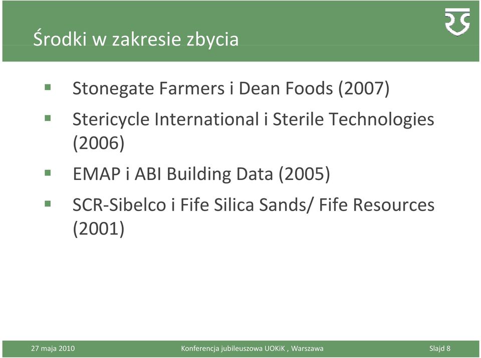 Building Data (2005) SCR Sibelco i Fife Silica Sands/ Fife