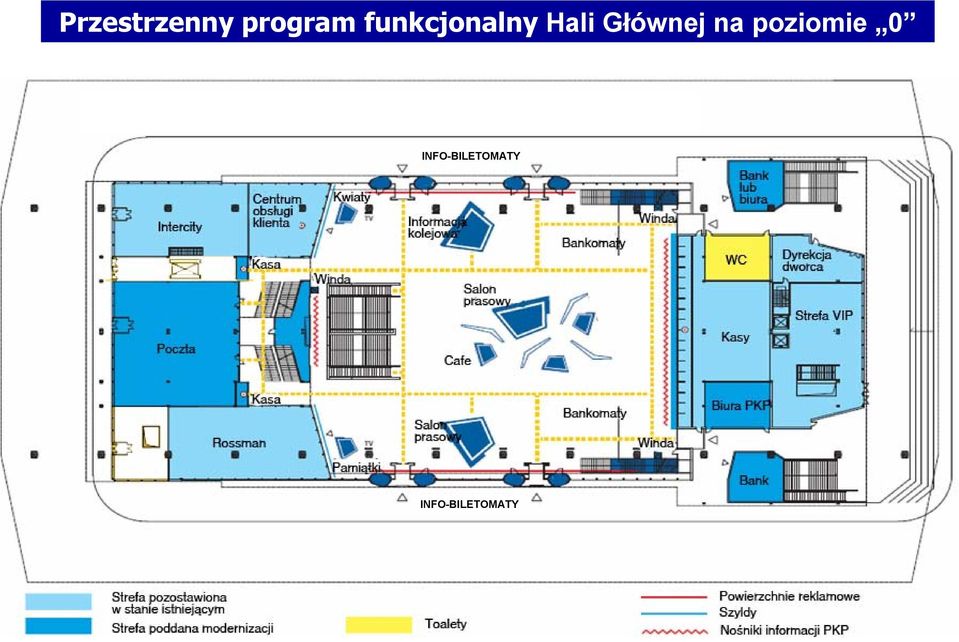 poziomie 0 INFO-BILETOMATY