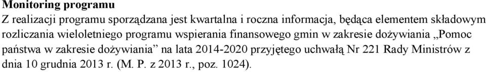 finansowego gmin w zakresie dożywiania Pomoc państwa w zakresie dożywiania na lata