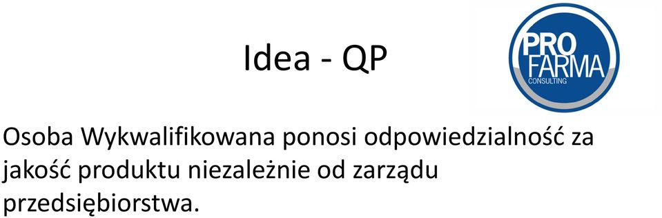 odpowiedzialność za jakość