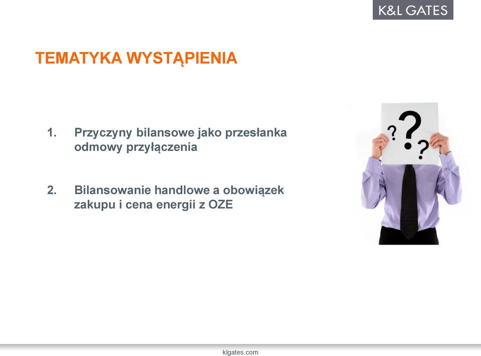 odmowy przyłączenia 2.