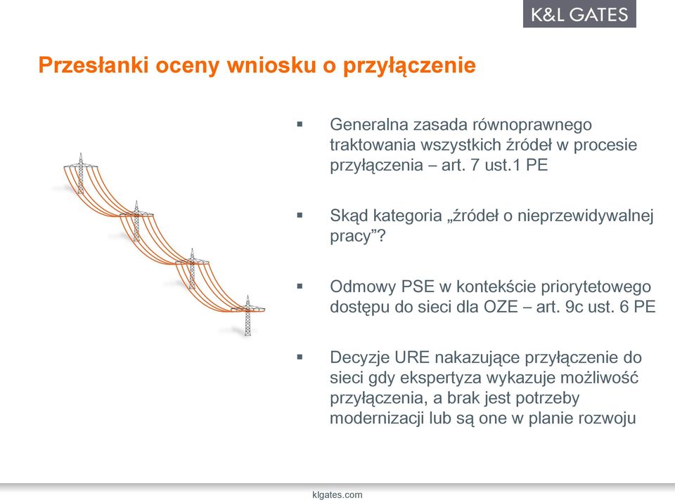 Odmowy PSE w kontekście priorytetowego dostępu do sieci dla OZE art. 9c ust.