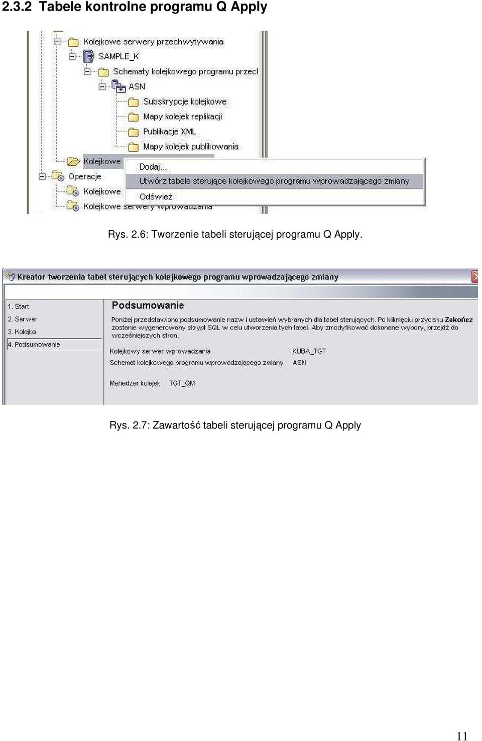 6: Tworzenie tabeli sterującej