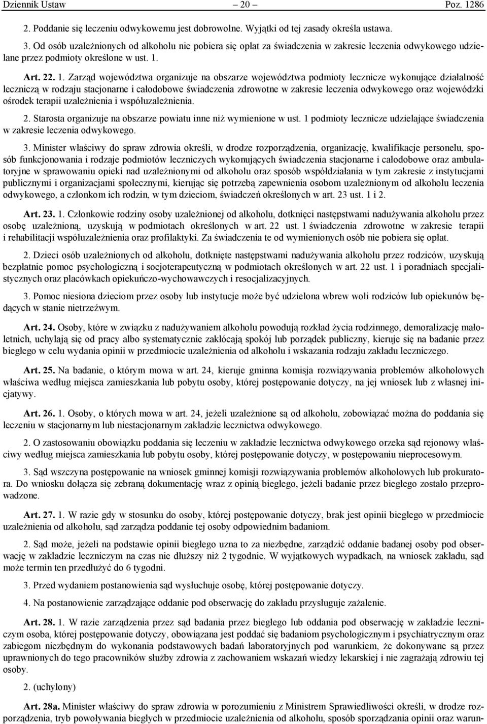 Art. 22. 1.