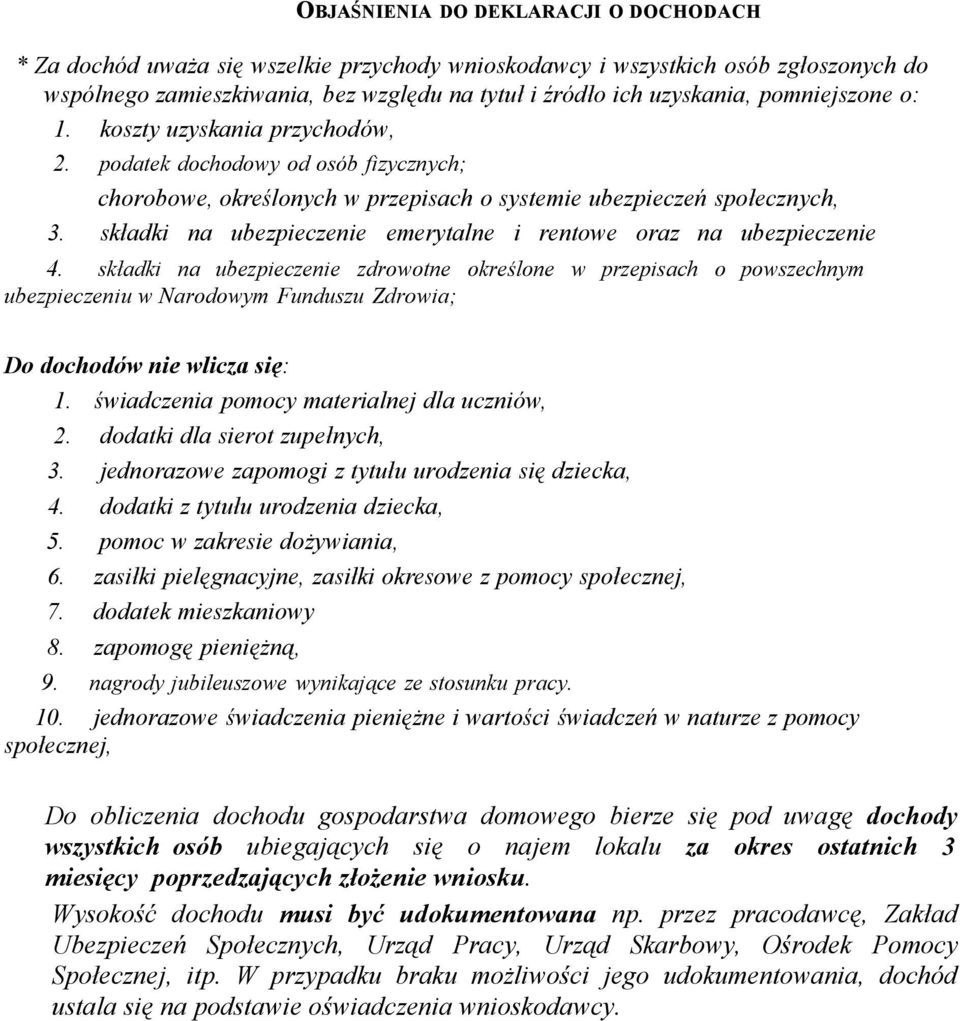 składki na ubezpieczenie emerytalne i rentowe oraz na ubezpieczenie 4.