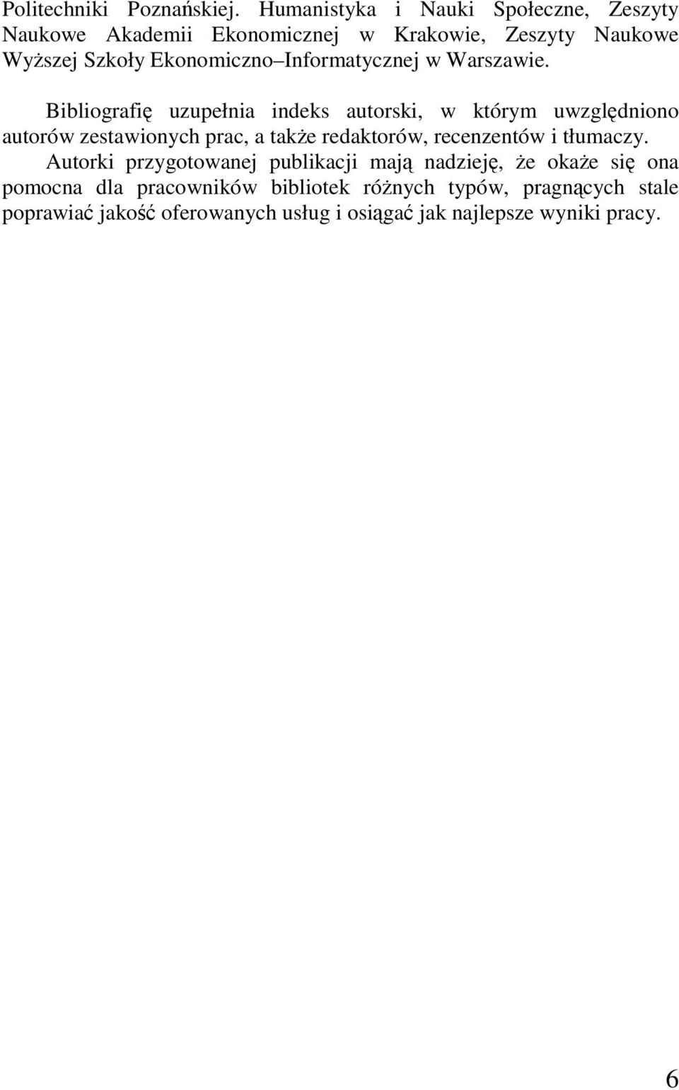 Informatycznej w Warszawie.