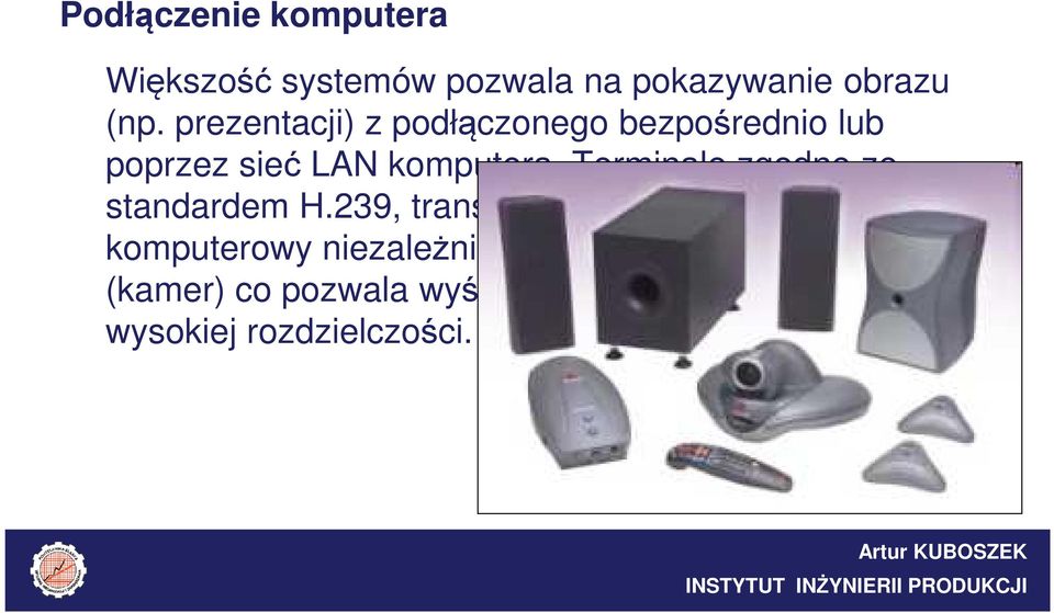 Terminale zgodne ze standardem H.