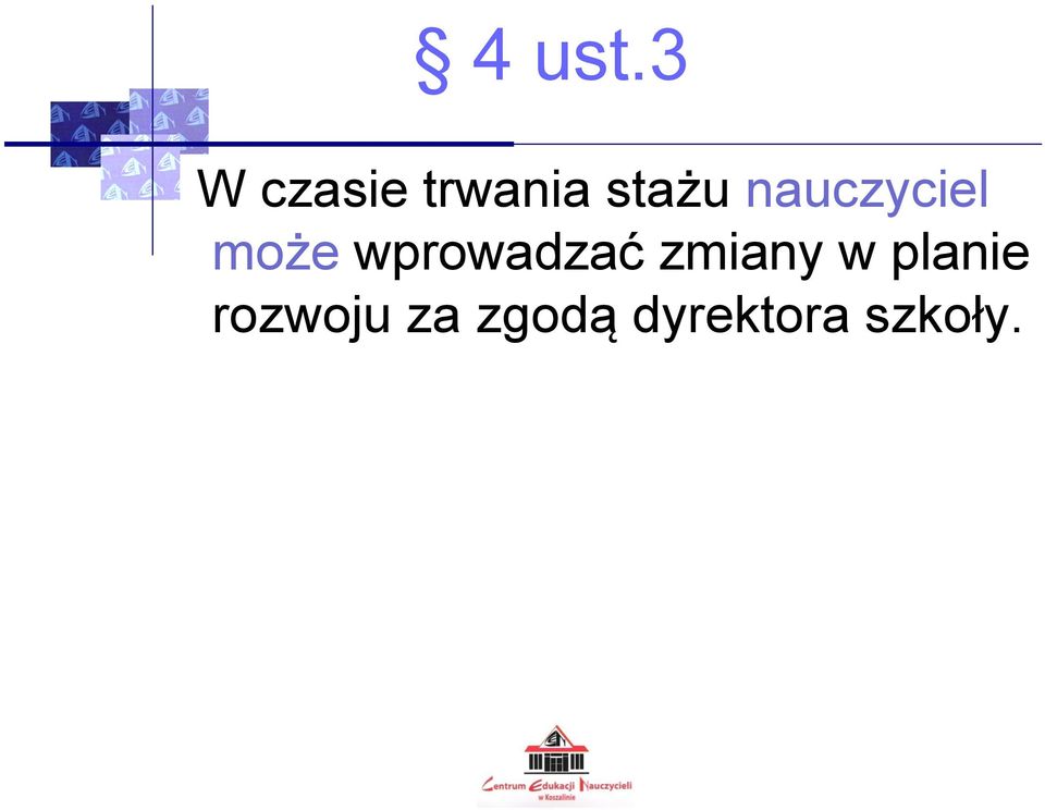 nauczyciel może wprowadzać