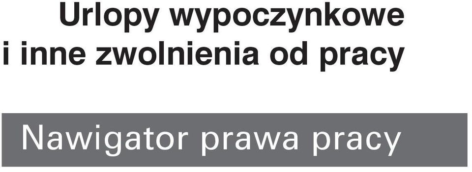 inne zwolnienia