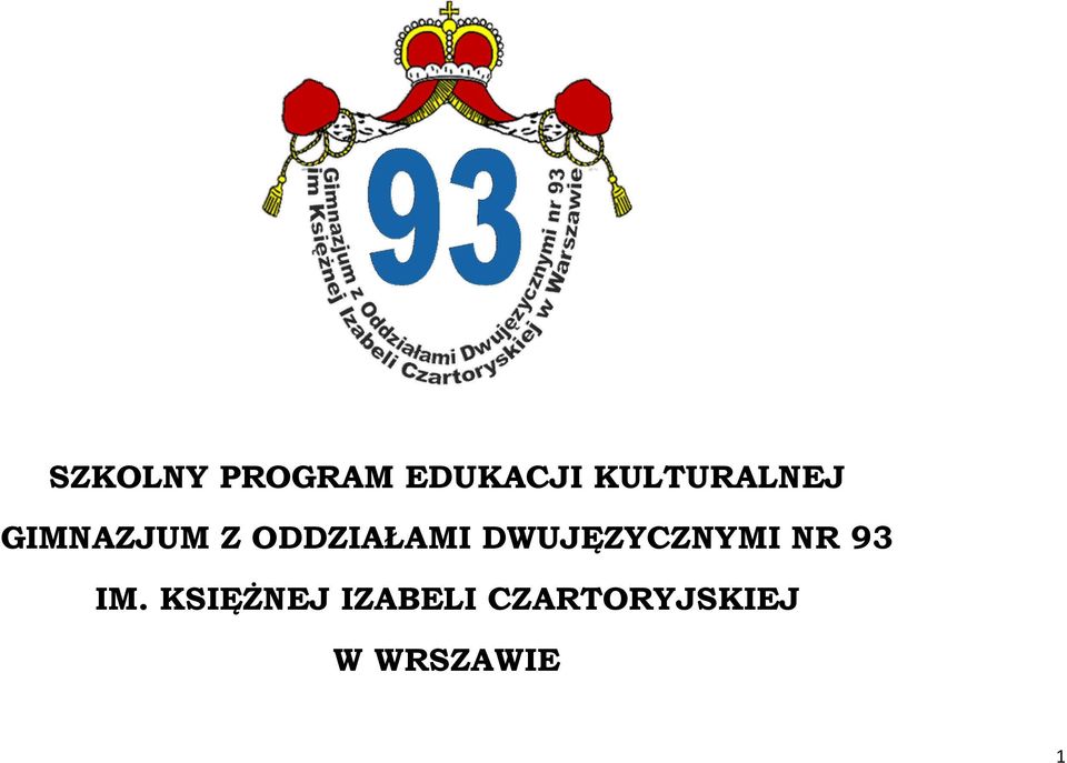 ODDZIAŁAMI DWUJĘZYCZNYMI NR 93