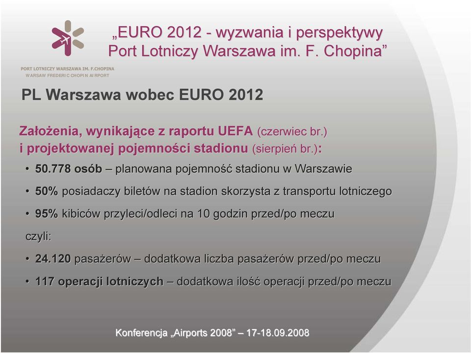 778 osób planowana pojemność stadionu w Warszawie 50% posiadaczy biletów na stadion skorzysta z transportu