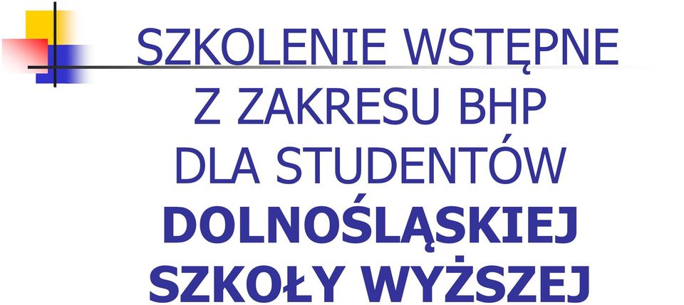 STUDENTÓW