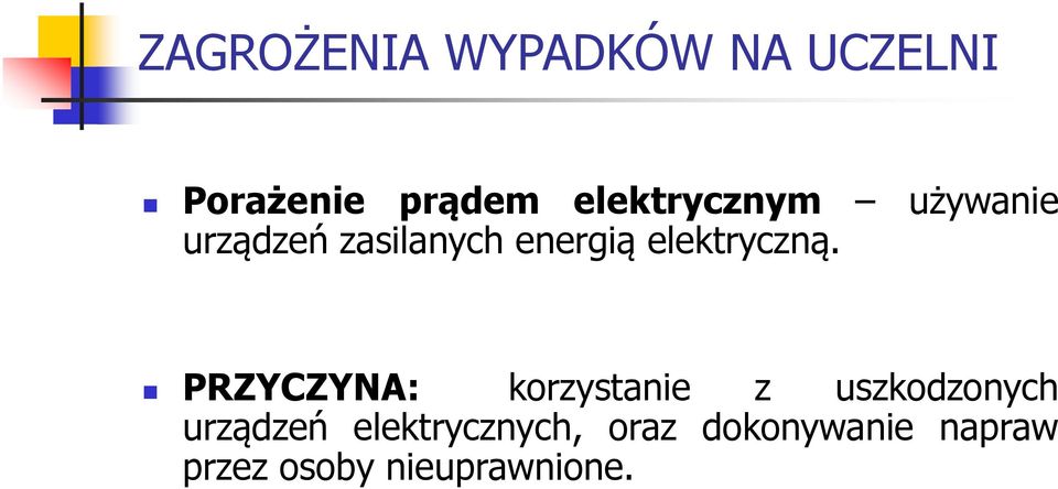 elektryczną.