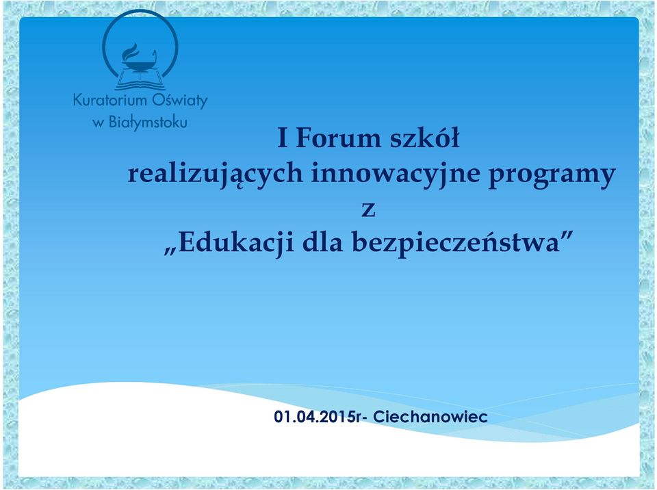 programy z Edukacji dla