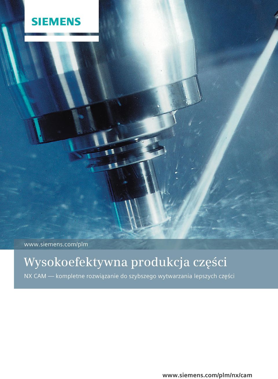 części NX CAM kompletne rozwiązanie