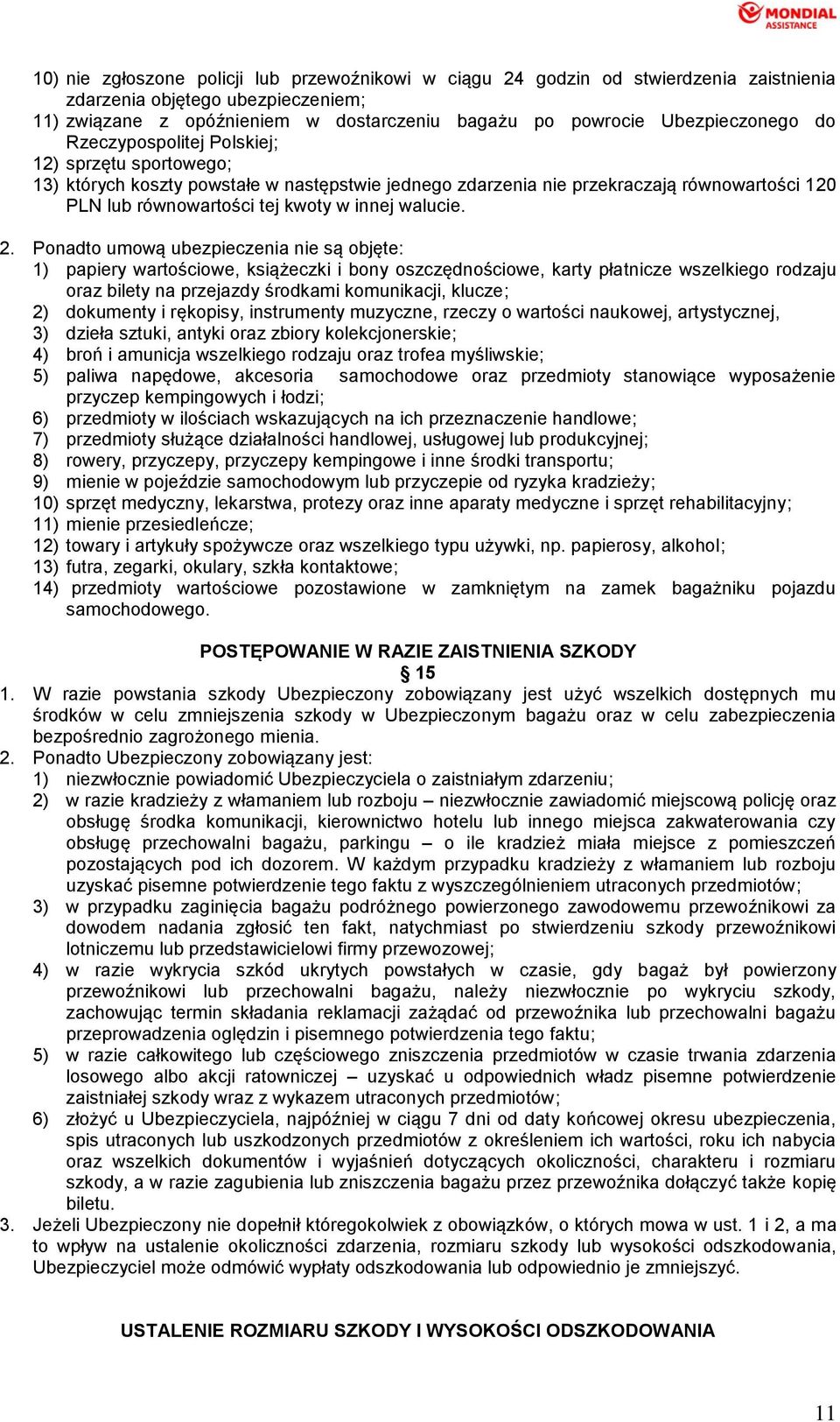 innej walucie. 2.