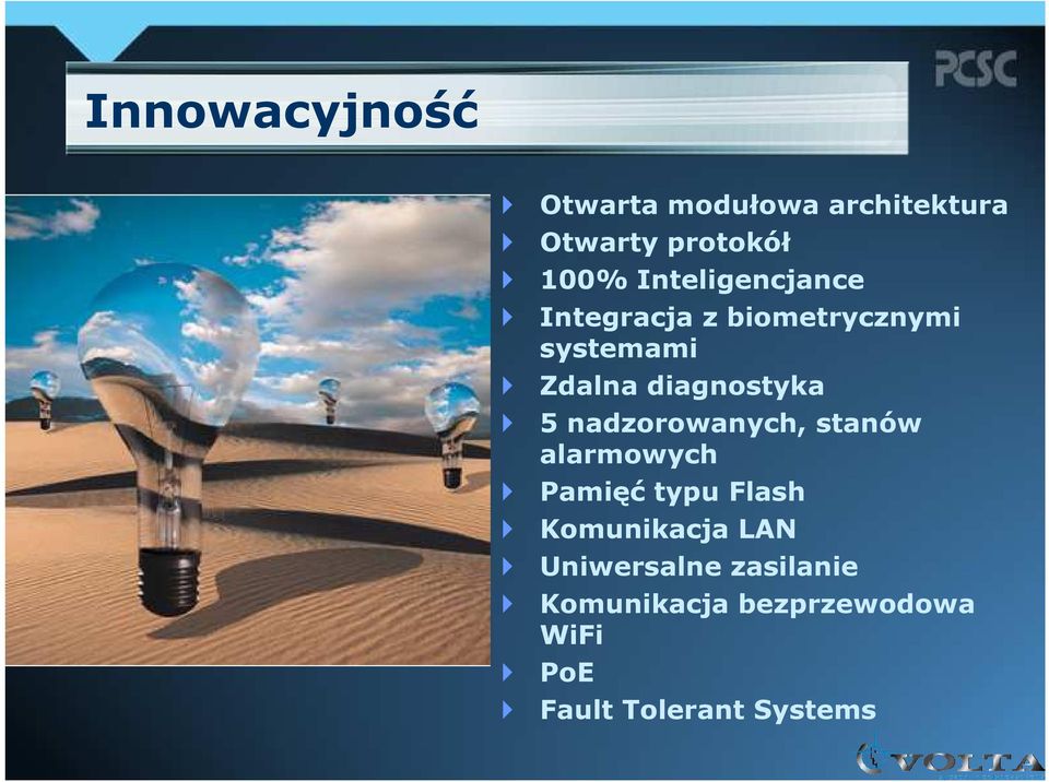 diagnostyka 5 nadzorowanych, stanów alarmowych Pamięć typu Flash
