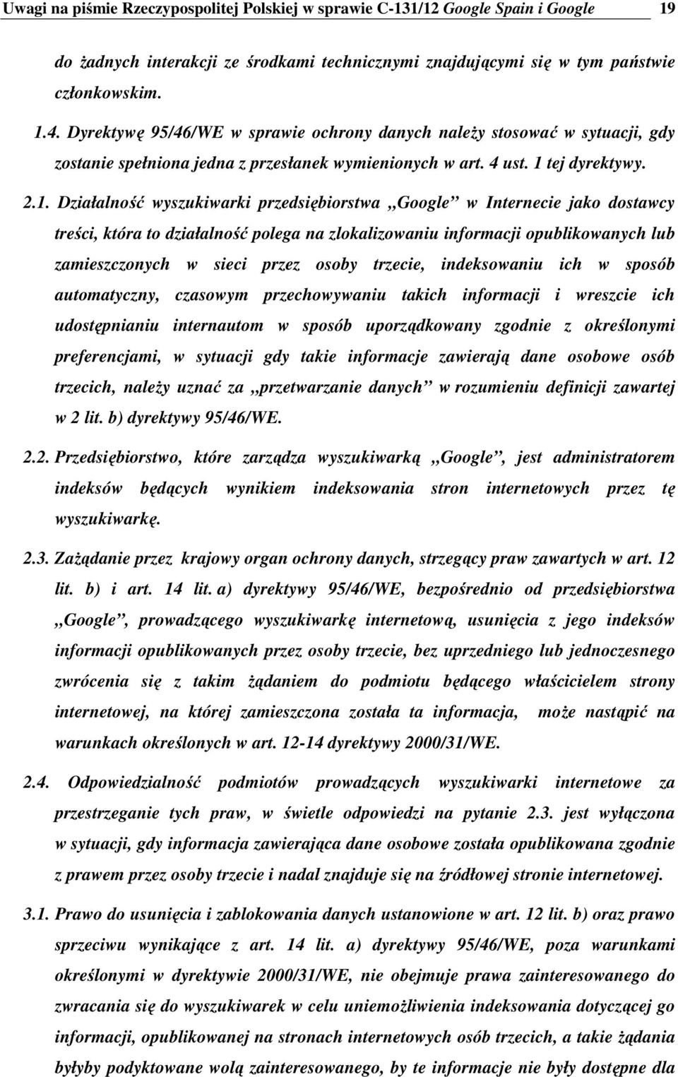 tej dyrektywy. 2.1.