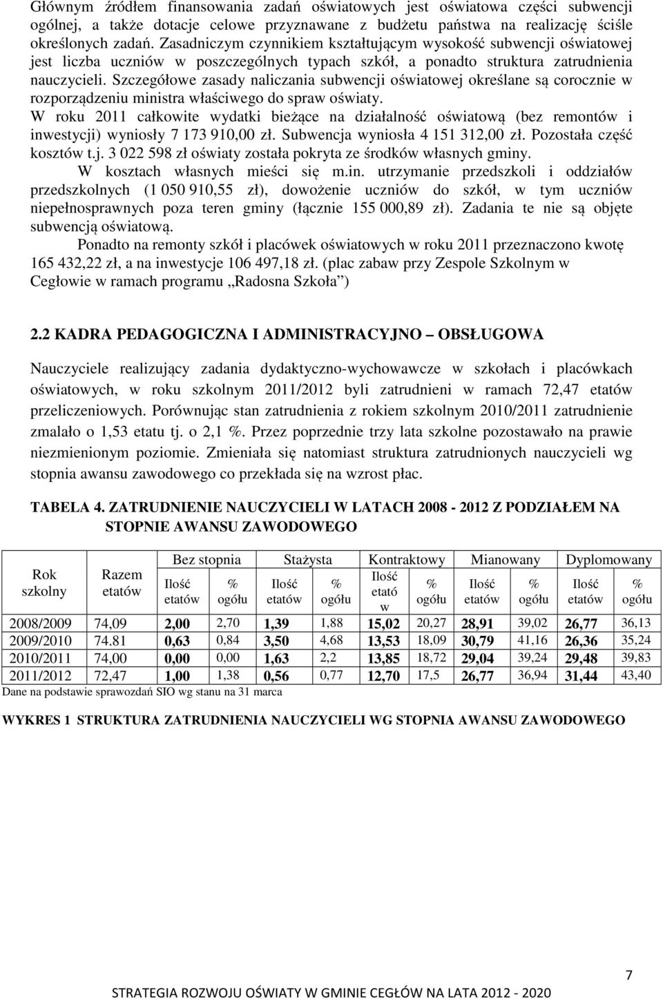 Szczegółowe zasady naliczania subwencji oświatowej określane są corocznie w rozporządzeniu ministra właściwego do spraw oświaty.