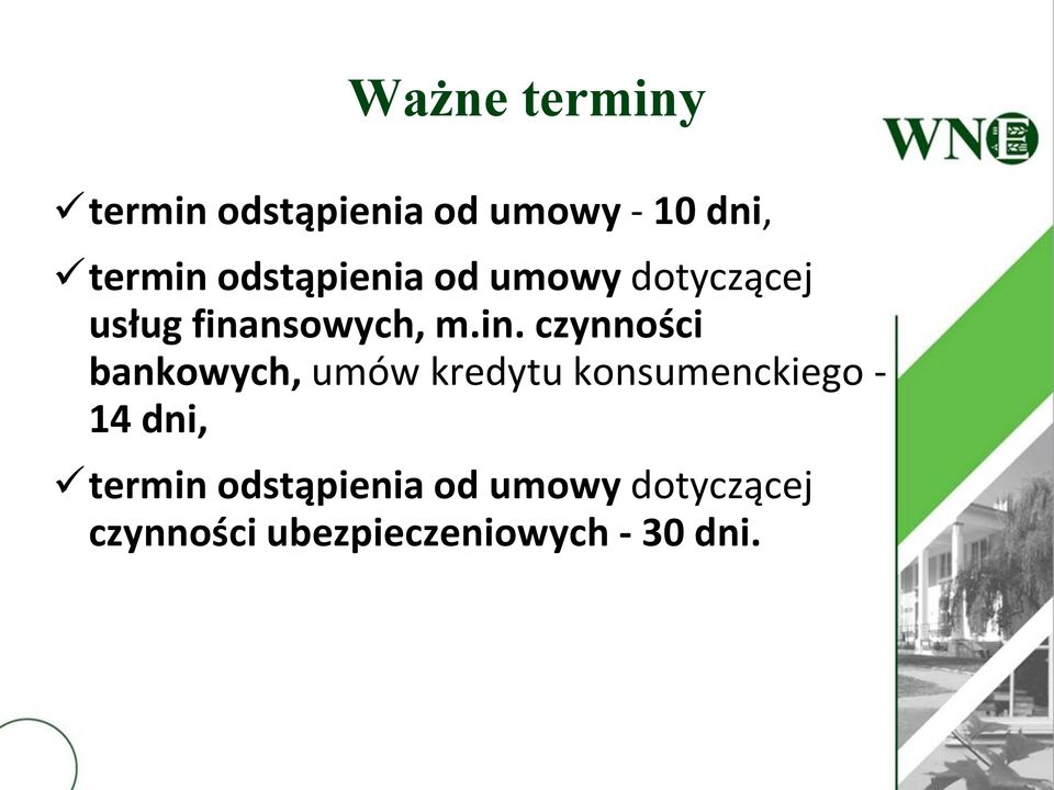 nsowych, m.in.
