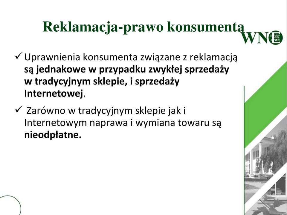tradycyjnym sklepie, i sprzedaży Internetowej.