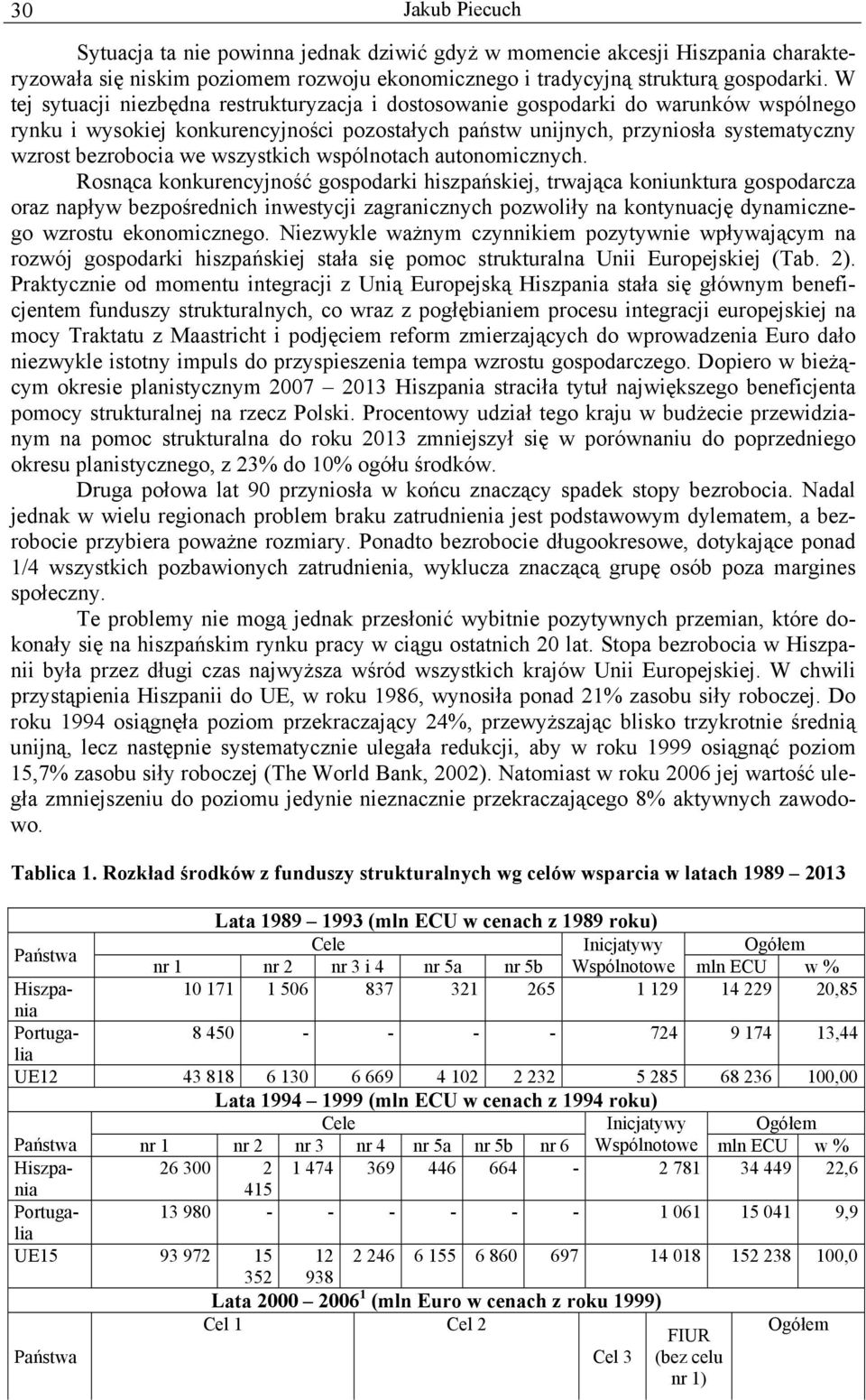 ekonomicznego i tradycyjną strukturą gospodarki.