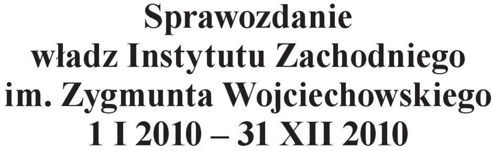 im. Zygmunta