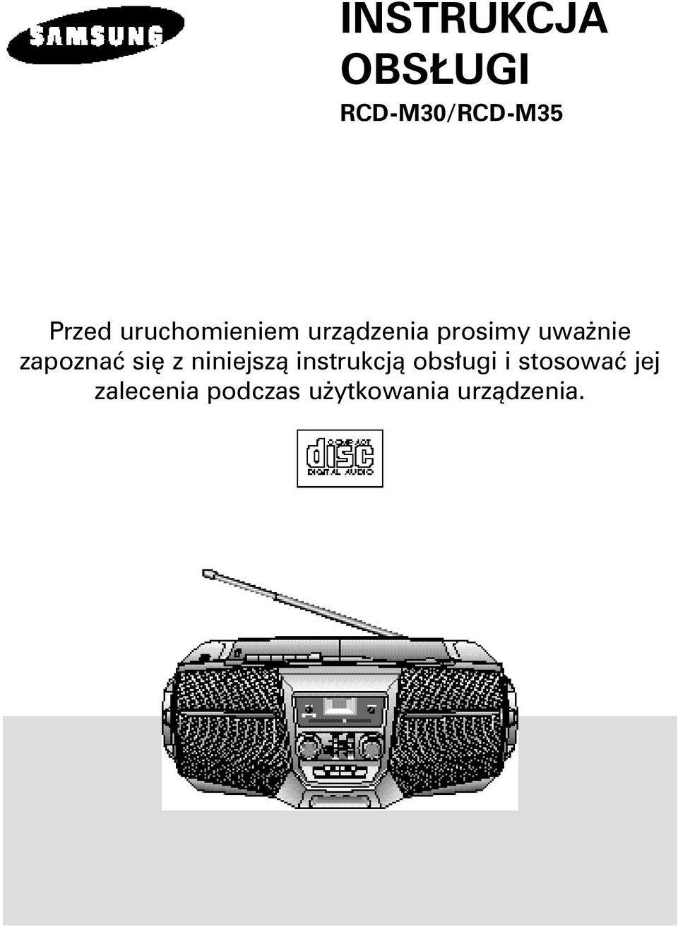 zapoznaæ siê z niniejsz¹ instrukcj¹ obs³ugi i