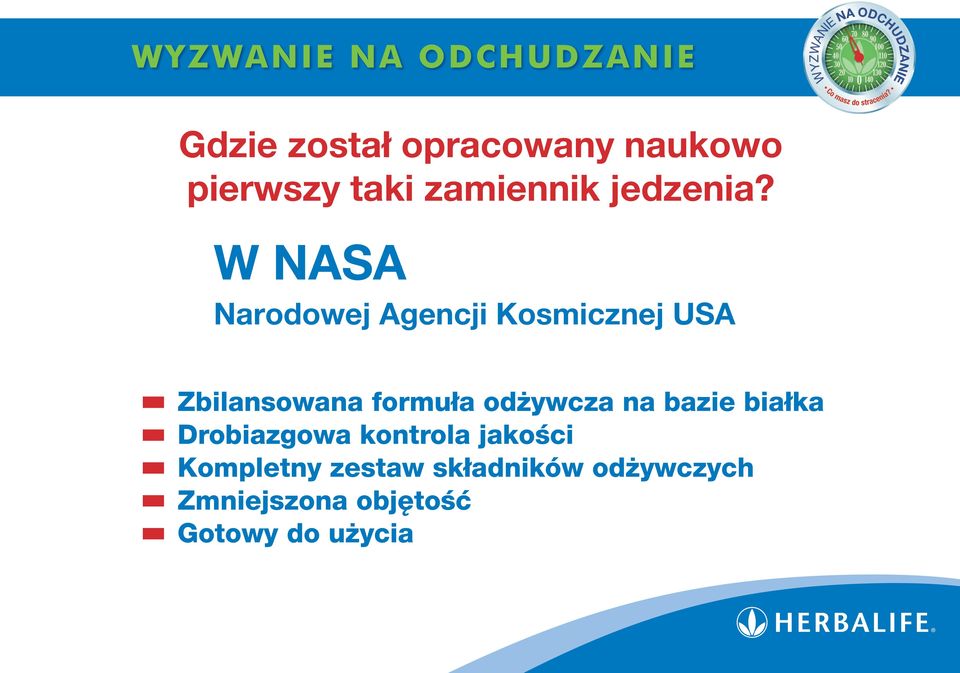 odżywcza na bazie białka Drobiazgowa kontrola jakości Kompletny