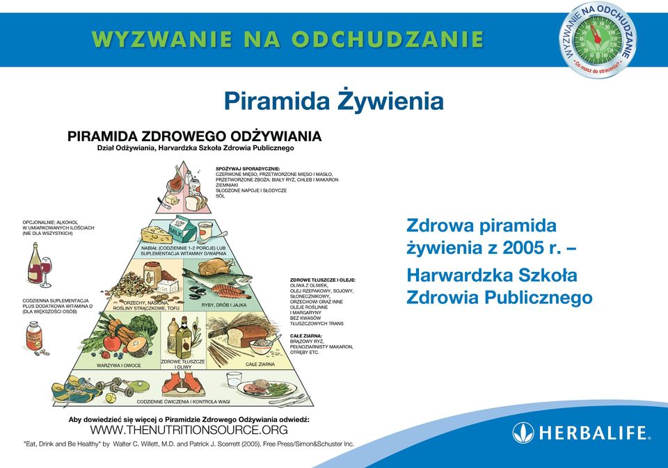piramida żywienia z 2005 r.