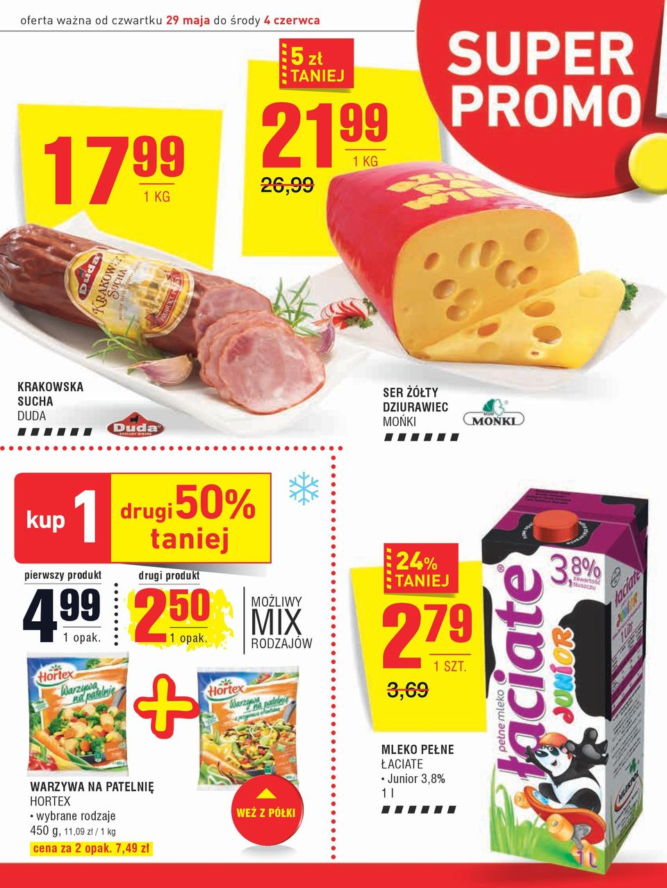 drugi produkt 4 99 2 50 1 opak.