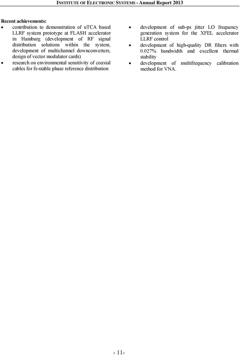 environmental sensitivity of coaxial cables for fs-stable phase reference distribution development of sub-ps jitter LO frequency generation system for the XFEL