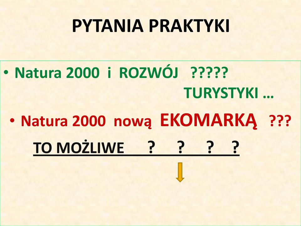 ???? TURYSTYKI Natura