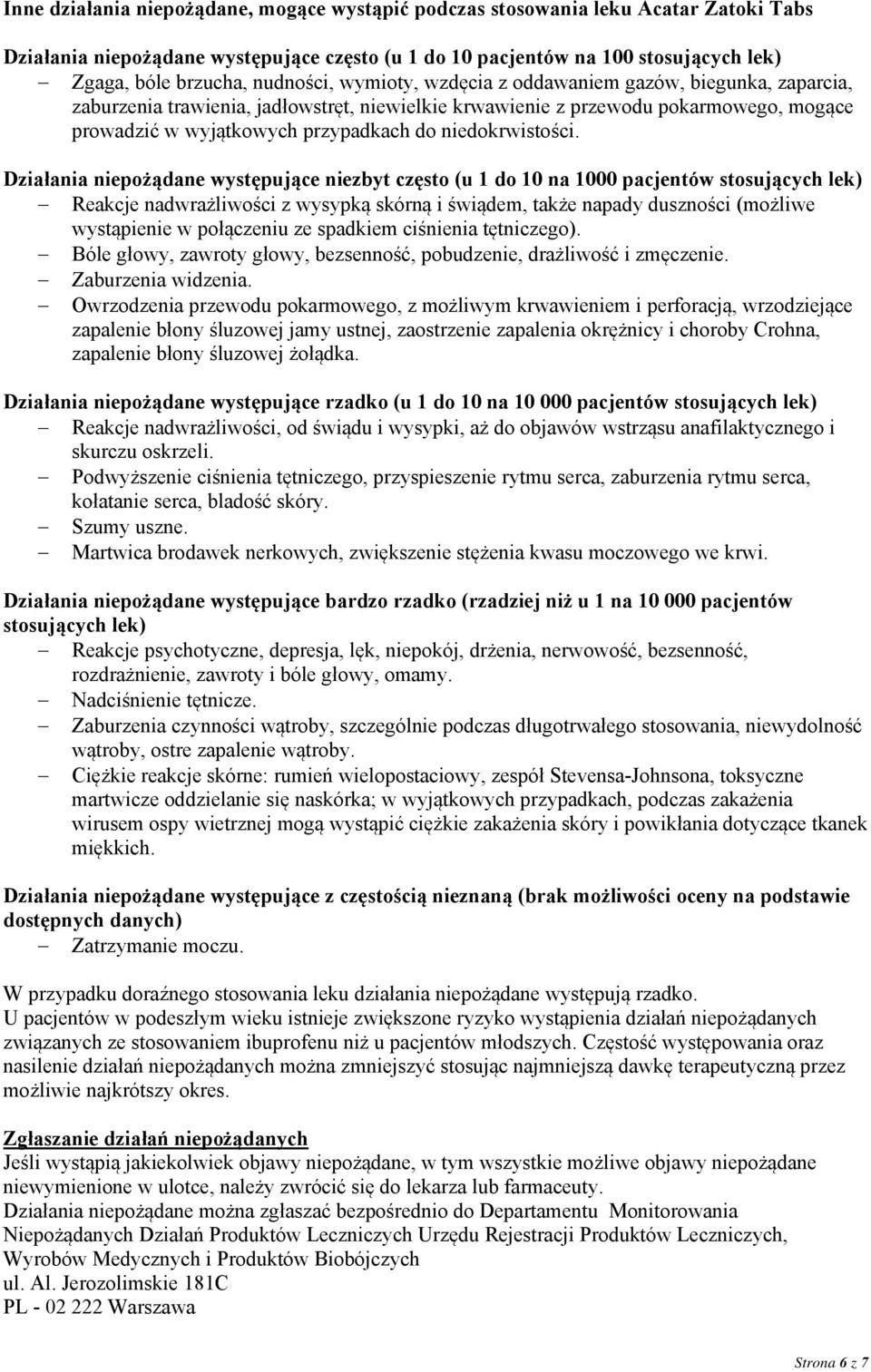 niedokrwistości.