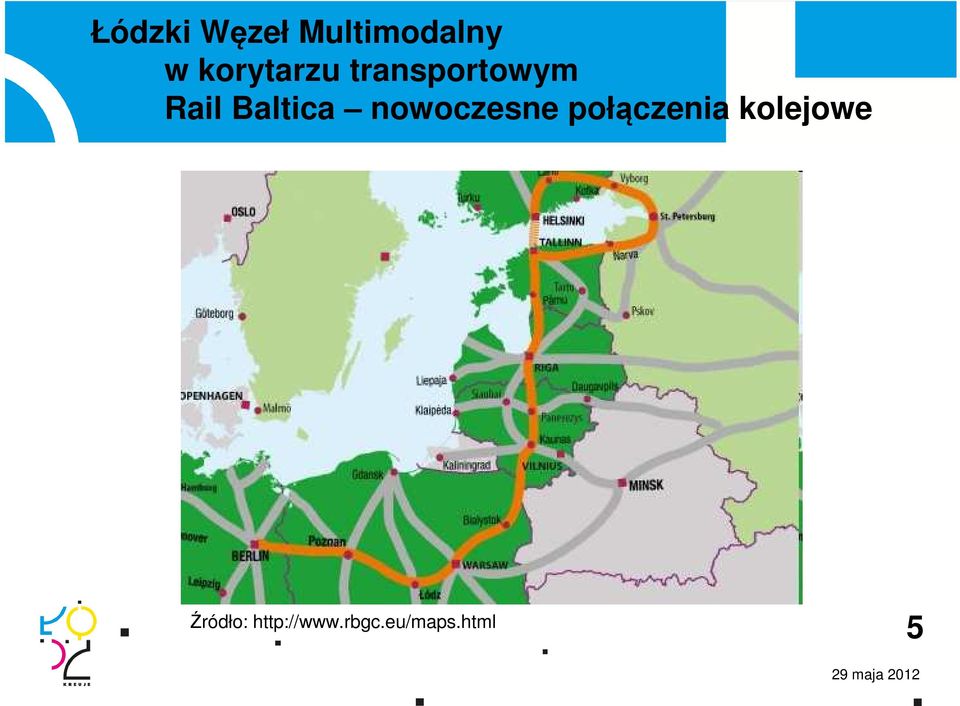 połączenia kolejowe