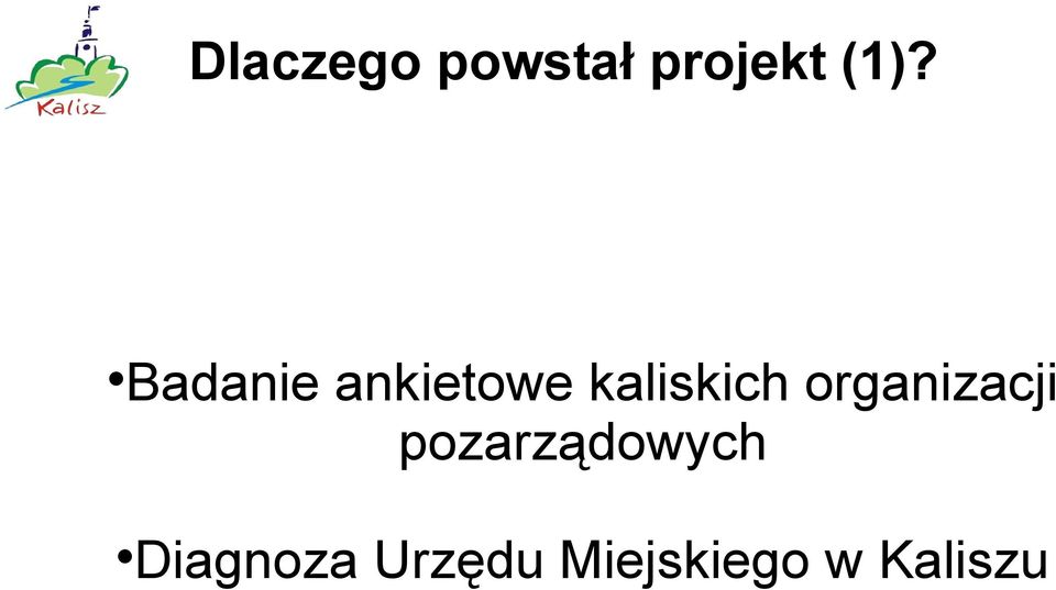 organizacji pozarządowych