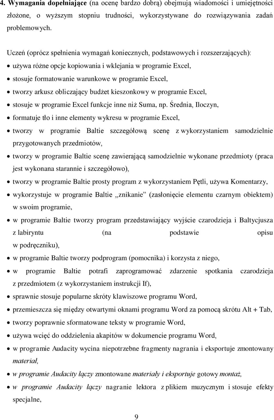 arkusz obliczający budżet kieszonkowy w programie Excel, stosuje w programie Excel funkcje inne niż Suma, np.