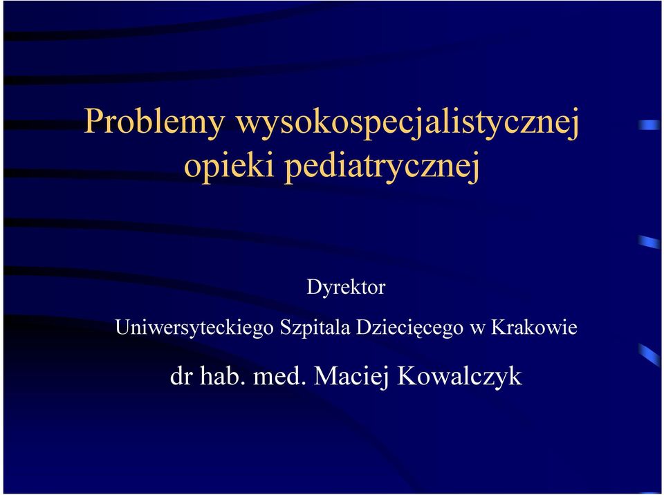 Uniwersyteckiego Szpitala