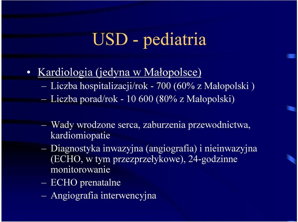 przewodnictwa, kardiomiopatie Diagnostyka inwazyjna (angiografia) i nieinwazyjna (ECHO,