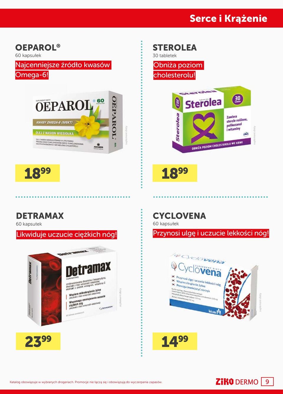 18 99 18 99 DETRAMAX Likwiduje uczucie ciężkich nóg!