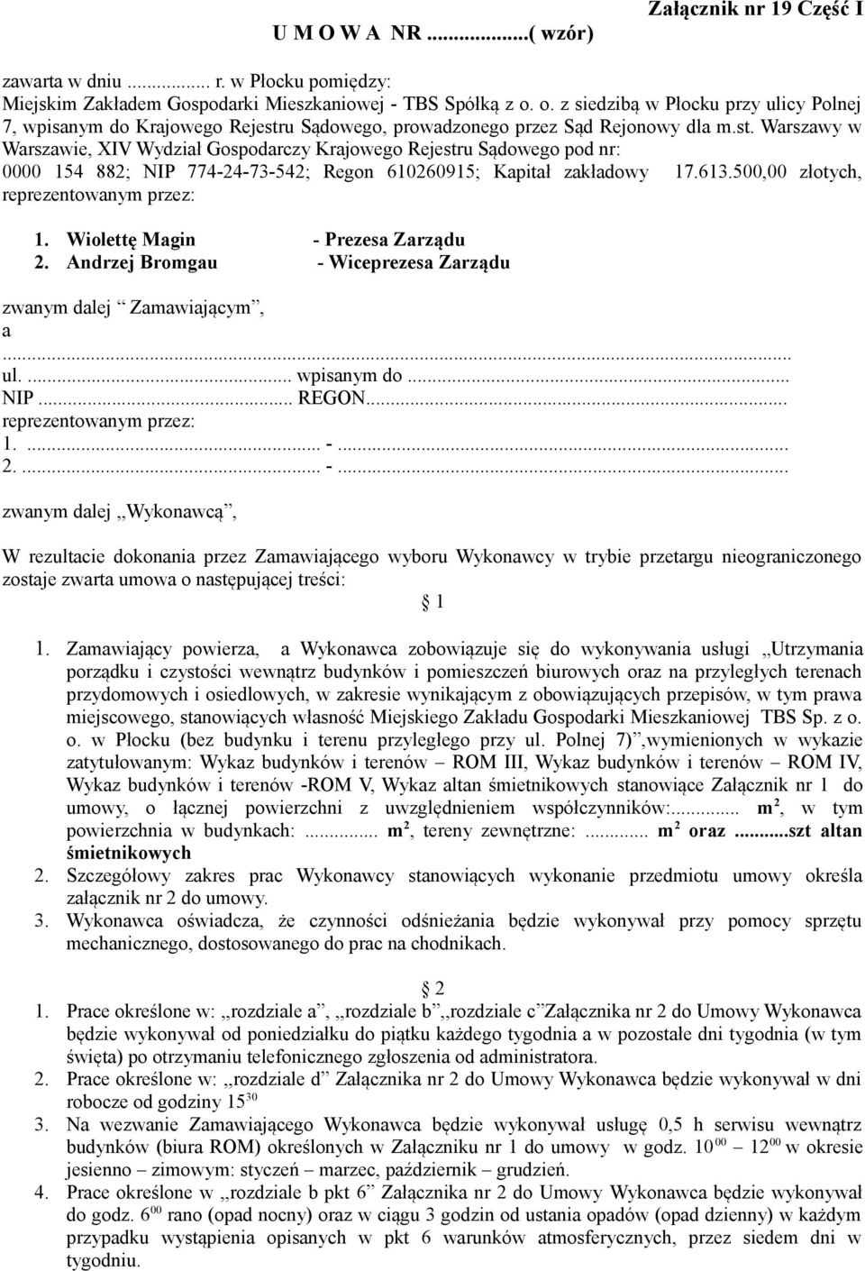 u Sądowego, prowadzonego przez Sąd Rejonowy dla m.st.