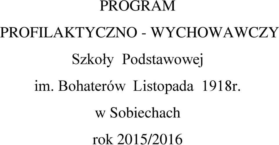 Podstawowej im.