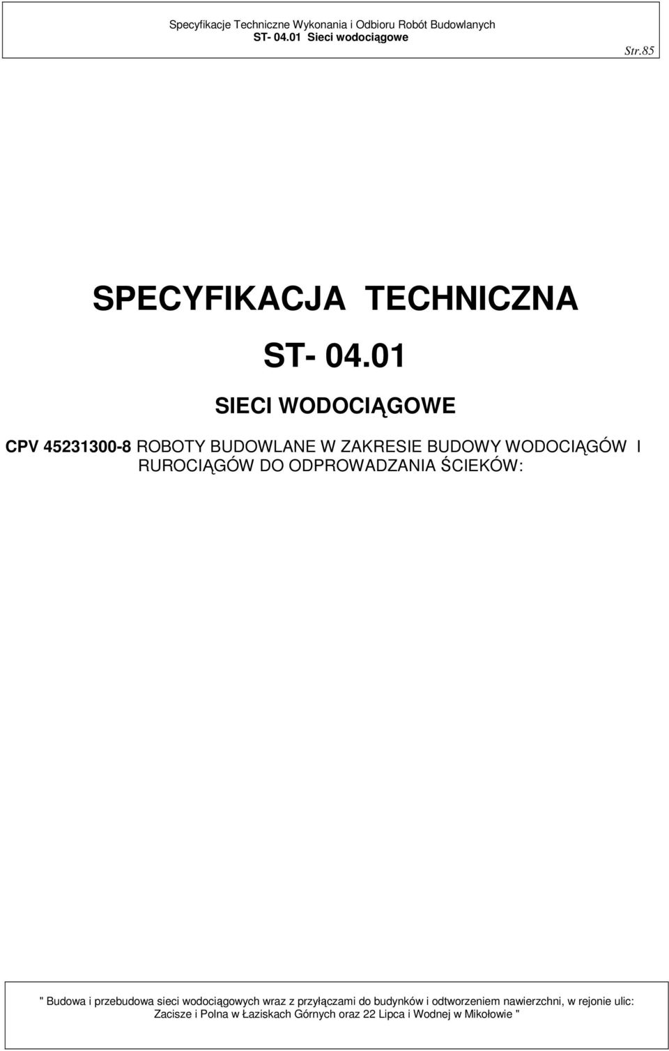 ROBOTY BUDOWLANE W ZAKRESIE BUDOWY