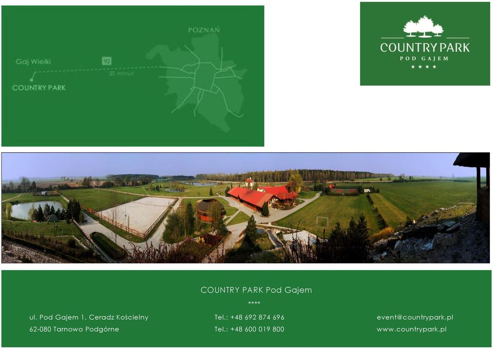 : +48 692 874 696 event@countrypark.