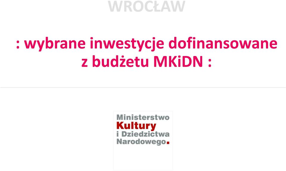 inwestycje
