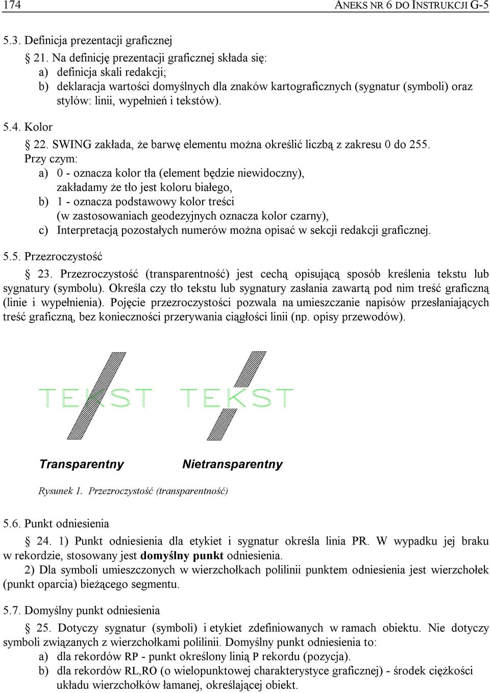 5.4. Kolor 22. SWING zakłada, że barwę elementu można określić liczbą z zakresu 0 do 255.